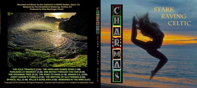 Album cover of Charmas second album Stark Raving Celtic.