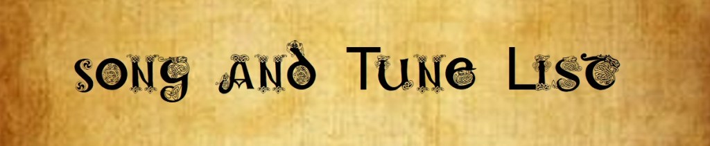 Click "Song and Tune List" graphic to view Charmas full repertoire.