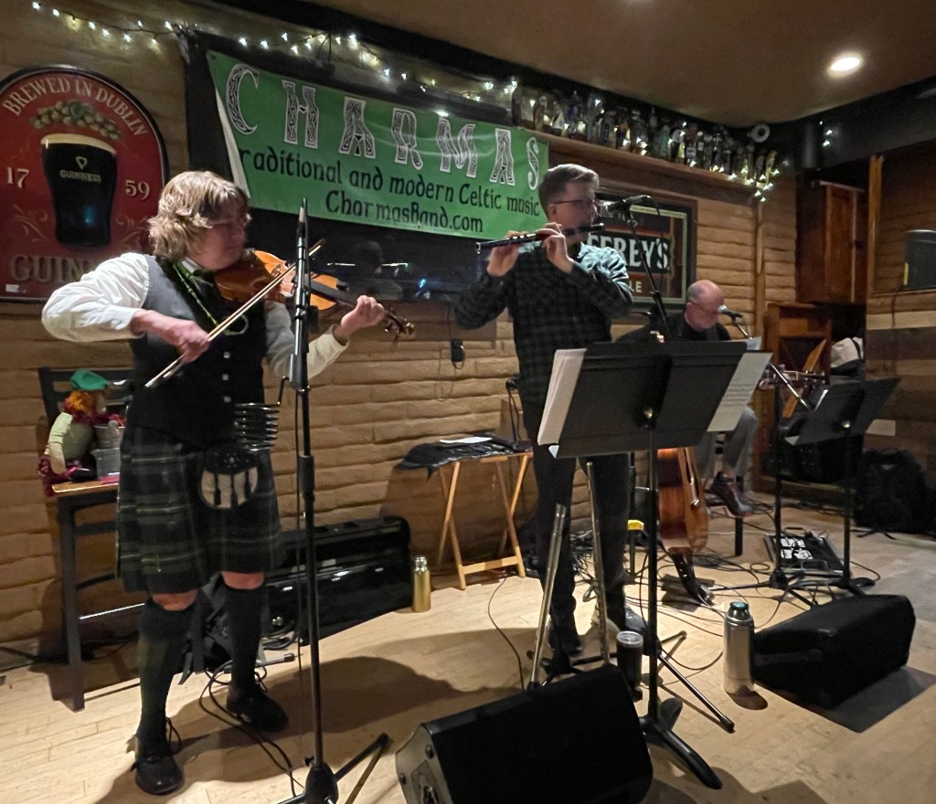 CHARMAS Trio performs live at Danny Murry's Irish Pub in San Leandro, CA 2025